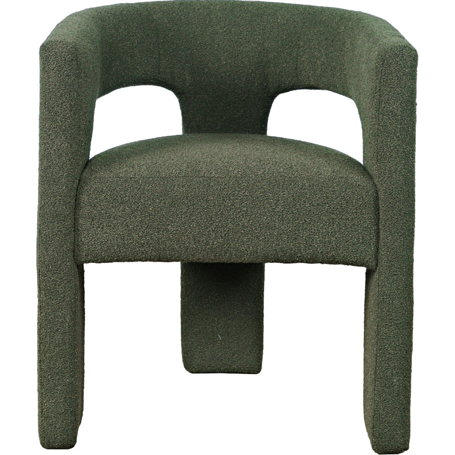 Jofran SVEN-CH-FOREST Sven 3 Leg Curved Back Dining Chair in